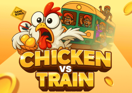 Chicken Train – RTP 97%, Max Win x55,833 & Train-Dodging Crash Game