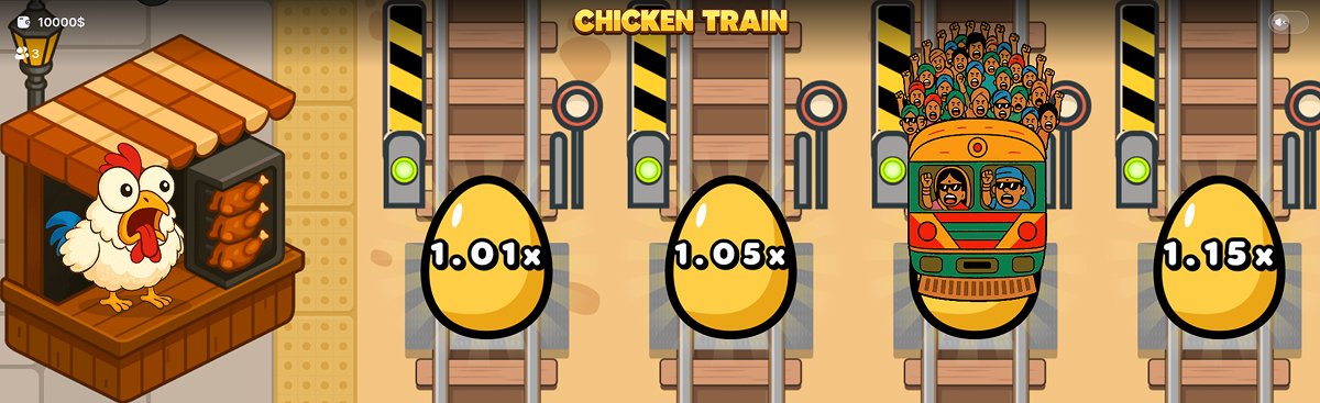chicken train game