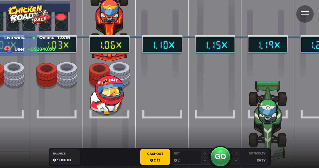 Chicken Road Race GIF